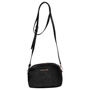 Michael Kors Saffiano Leather Crossbody Camera Bag
